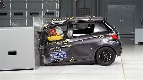 toyota yaris 2013 side impact crash testing|2013 Toyota Yaris Crash Test Safety Ratings .